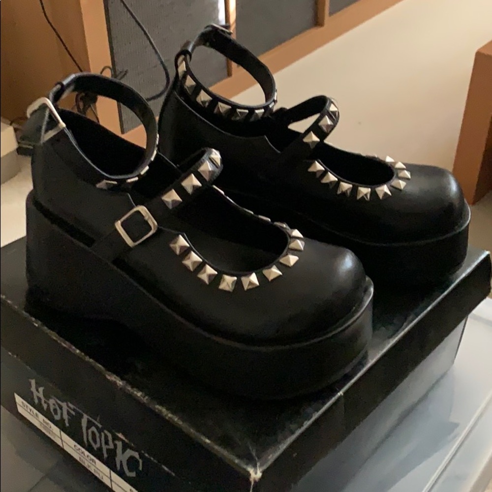Studded Mary Janes